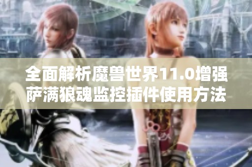 全面解析魔兽世界11.0增强萨满狼魂监控插件使用方法