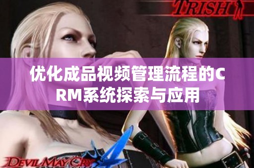 优化成品视频管理流程的CRM系统探索与应用