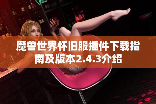 魔兽世界怀旧服插件下载指南及版本2.4.3介绍