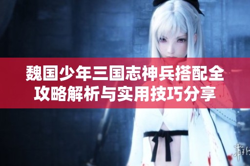 魏国少年三国志神兵搭配全攻略解析与实用技巧分享