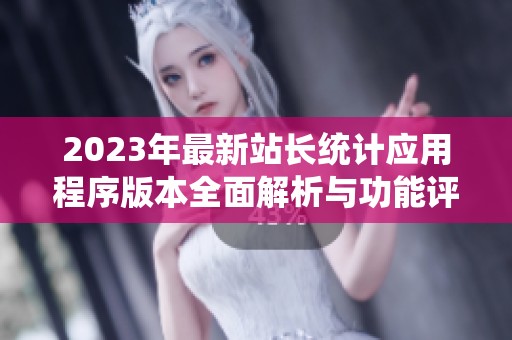 2023年最新站长统计应用程序版本全面解析与功能评测