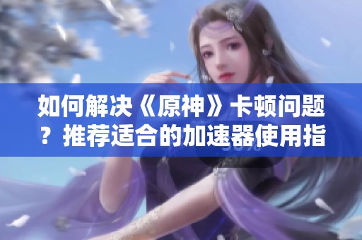 如何解决《原神》卡顿问题？推荐适合的加速器使用指南