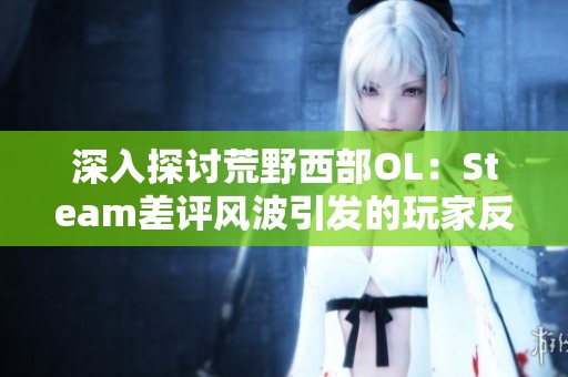 深入探讨荒野西部OL：Steam差评风波引发的玩家反响与退款潮