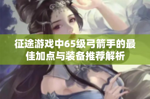 征途游戏中65级弓箭手的最佳加点与装备推荐解析