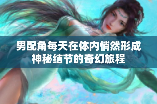 男配角每天在体内悄然形成神秘结节的奇幻旅程