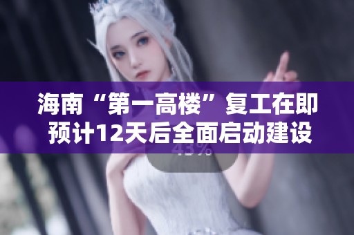 海南“第一高楼”复工在即 预计12天后全面启动建设