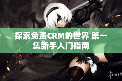 探索免费CRM的世界 第一集新手入门指南