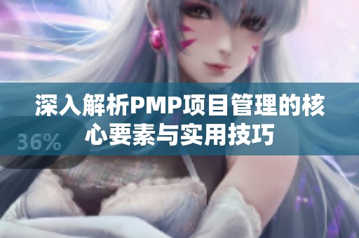 深入解析PMP项目管理的核心要素与实用技巧