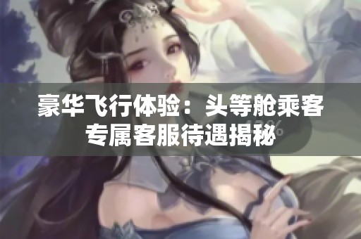 豪华飞行体验：头等舱乘客专属客服待遇揭秘