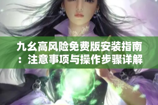 九幺高风险免费版安装指南：注意事项与操作步骤详解