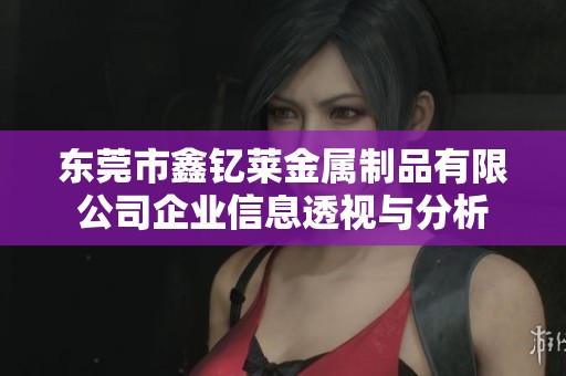 东莞市鑫钇莱金属制品有限公司企业信息透视与分析