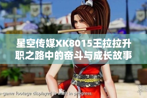 星空传媒XK8015王拉拉升职之路中的奋斗与成长故事