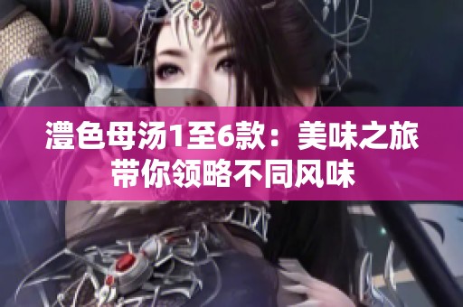 澧色母汤1至6款：美味之旅带你领略不同风味