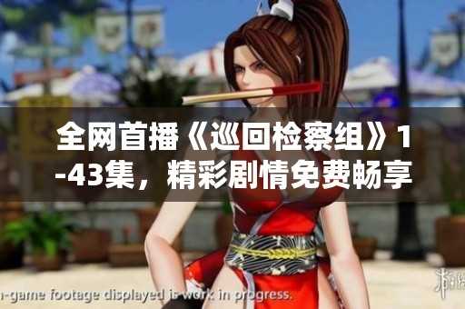 全网首播《巡回检察组》1-43集，精彩剧情免费畅享！
