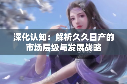 深化认知：解析久久日产的市场层级与发展战略
