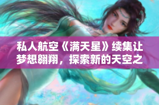 私人航空《满天星》续集让梦想翱翔，探索新的天空之旅