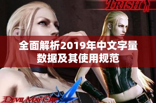 全面解析2019年中文字量数据及其使用规范