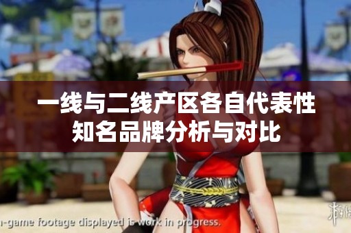 一线与二线产区各自代表性知名品牌分析与对比