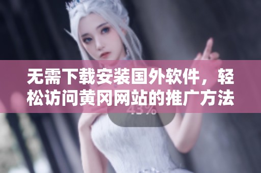 无需下载安装国外软件，轻松访问黄冈网站的推广方法