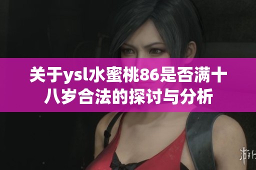 关于ysl水蜜桃86是否满十八岁合法的探讨与分析