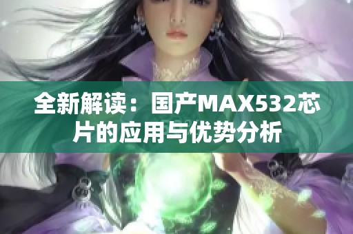 全新解读：国产MAX532芯片的应用与优势分析