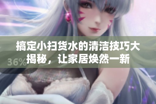 搞定小扫货水的清洁技巧大揭秘，让家居焕然一新