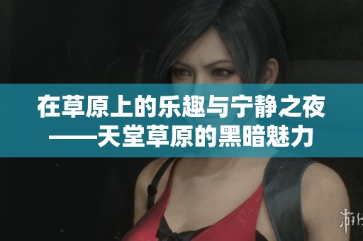在草原上的乐趣与宁静之夜——天堂草原的黑暗魅力