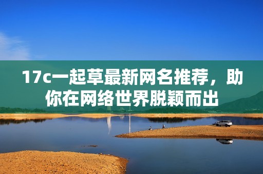 17c一起草最新网名推荐，助你在网络世界脱颖而出