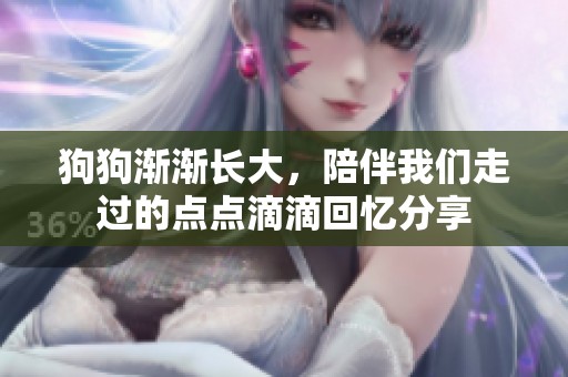 狗狗渐渐长大，陪伴我们走过的点点滴滴回忆分享