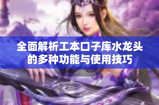 全面解析工本口子库水龙头的多种功能与使用技巧