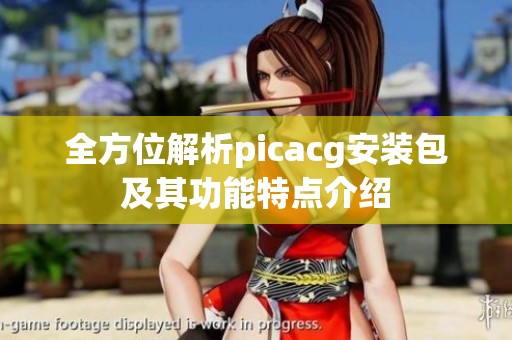 全方位解析picacg安装包及其功能特点介绍