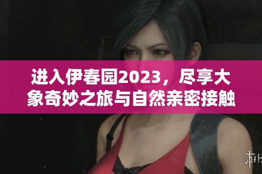 进入伊春园2023，尽享大象奇妙之旅与自然亲密接触