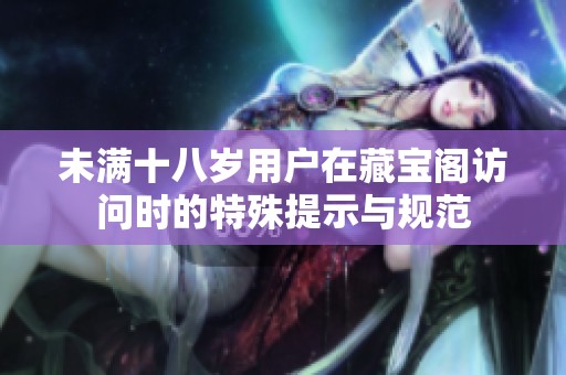 未满十八岁用户在藏宝阁访问时的特殊提示与规范