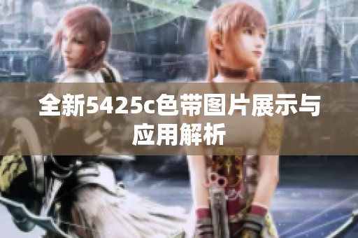 全新5425c色带图片展示与应用解析