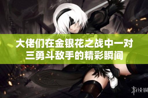 大佬们在金银花之战中一对三勇斗敌手的精彩瞬间