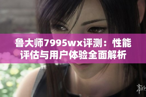 鲁大师7995wx评测：性能评估与用户体验全面解析