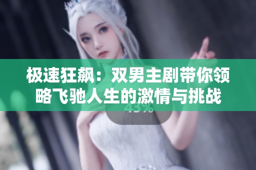 极速狂飙：双男主剧带你领略飞驰人生的激情与挑战