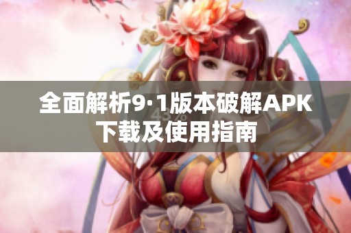 全面解析9·1版本破解APK下载及使用指南