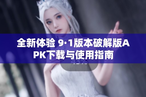全新体验 9·1版本破解版APK下载与使用指南