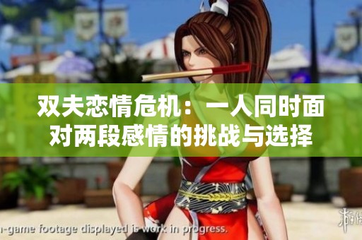 双夫恋情危机：一人同时面对两段感情的挑战与选择