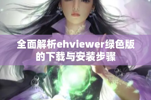 全面解析ehviewer绿色版的下载与安装步骤