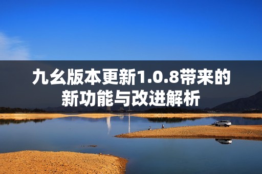 九幺版本更新1.0.8带来的新功能与改进解析