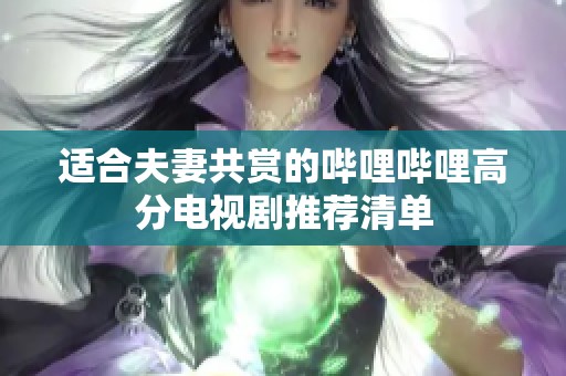 适合夫妻共赏的哔哩哔哩高分电视剧推荐清单