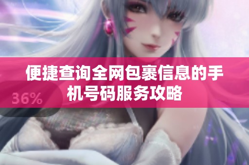 便捷查询全网包裹信息的手机号码服务攻略