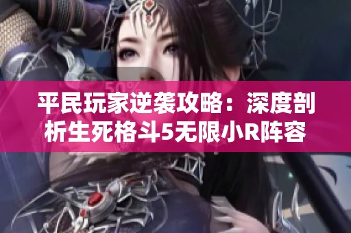 平民玩家逆袭攻略：深度剖析生死格斗5无限小R阵容技巧