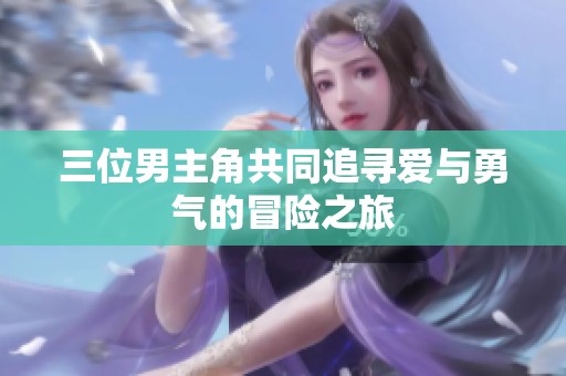 三位男主角共同追寻爱与勇气的冒险之旅
