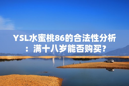YSL水蜜桃86的合法性分析：满十八岁能否购买？