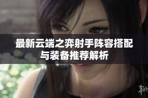 最新云端之弈射手阵容搭配与装备推荐解析