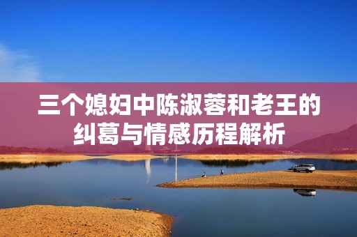 三个媳妇中陈淑蓉和老王的纠葛与情感历程解析