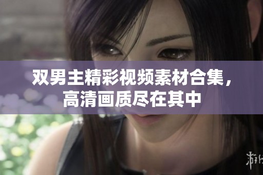 双男主精彩视频素材合集，高清画质尽在其中
